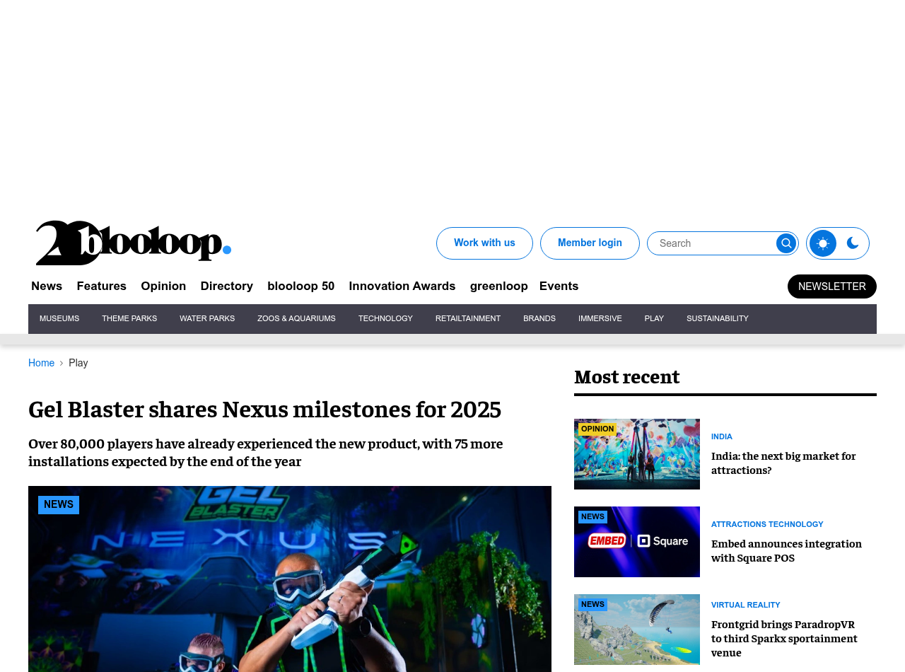 blooloop industry coverage of gel blaster location-based entertainment growth milestones
