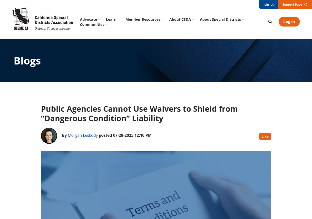 California Special Districts Association blog post about the Whitehead ruling